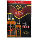 Aristocrat Black Whisky Special Twin Pack - 750ml x 6
