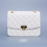 Light Chain Shoulder Bag - Cream