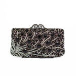 All -Over Fireworks Crystal Rhinestone Evening Clutch Purse
