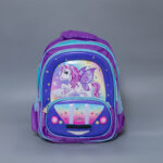 Unicorn Sky Cartoon Character Children Backpack