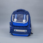 5-Compartment Box Children Backpack - Blue