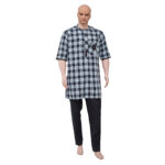 Men's Traditional Shirt- Check Grey