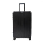 Midnight Aluminum Large 8-Wheel Suitcase