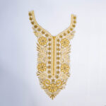 Chest Centered Lace Trimming