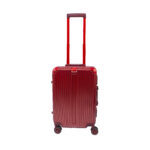 Aluminum Red Hard Shell Carry-on Cabin Suitcase