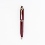 Louis Cardin Pen- Maroon with Silver Angles