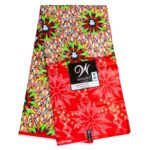 Woodin Super Wax Fabric - Flamme/83803