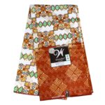Woodin Super Wax Fabric - Flamme/83818-01