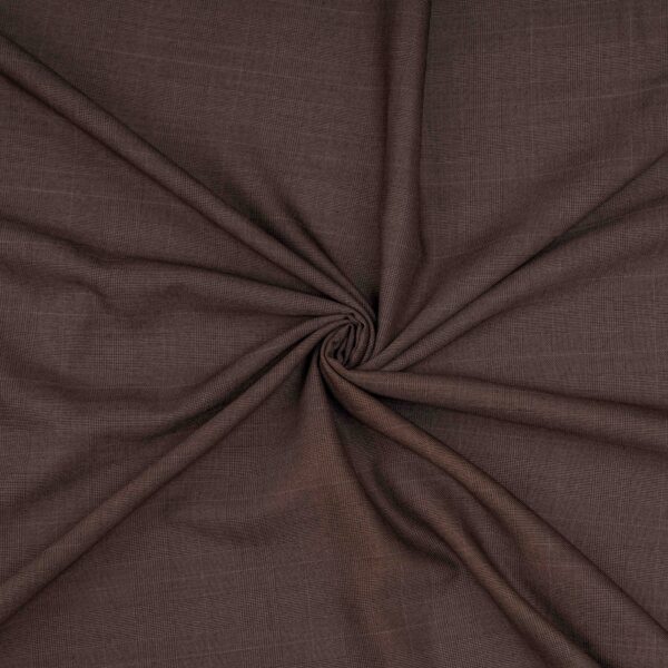 Rich Brown 5-Star Cashmere Suiting Fabric – A001