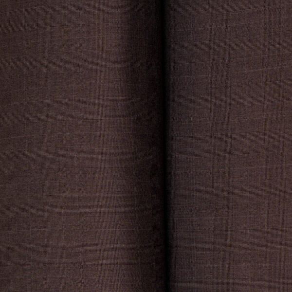 Rich Brown 5-Star Cashmere Suiting Fabric – A001 - Image 3