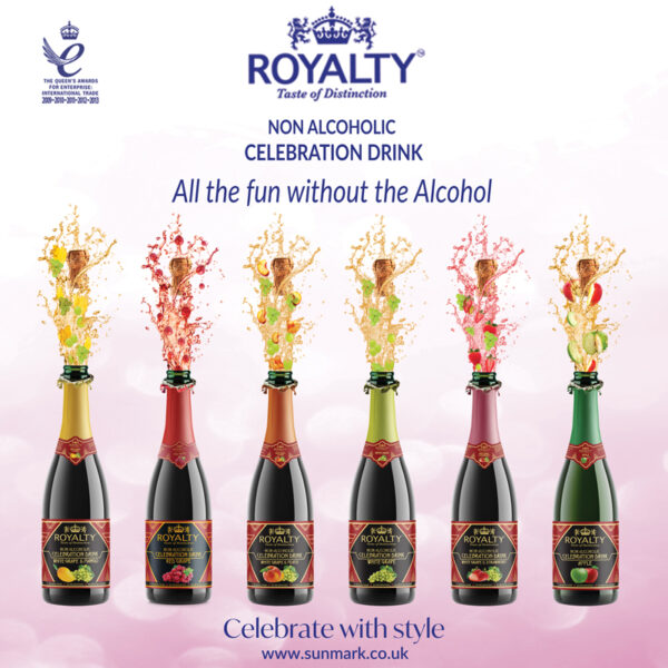 Royalty Non Alcoholic Celebration Drink- 750ml x 6 - Image 2