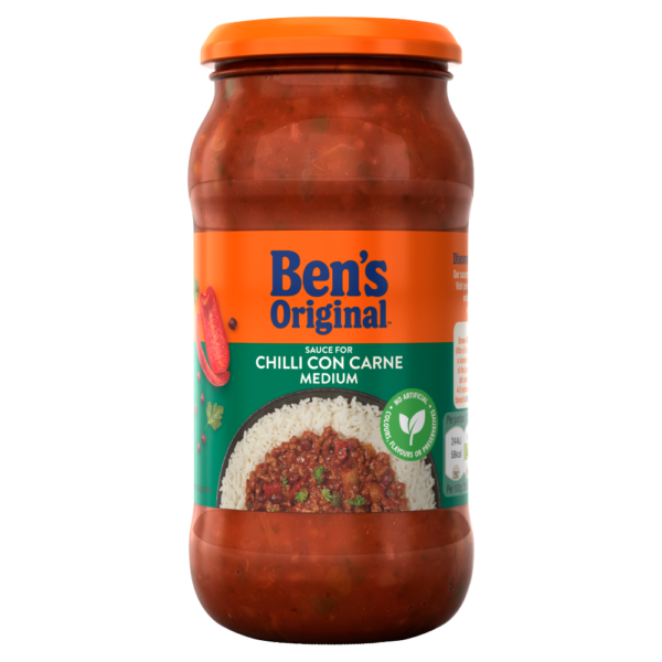 Ben's Original Medium Chilli Con Carne Sauce  450 x 6