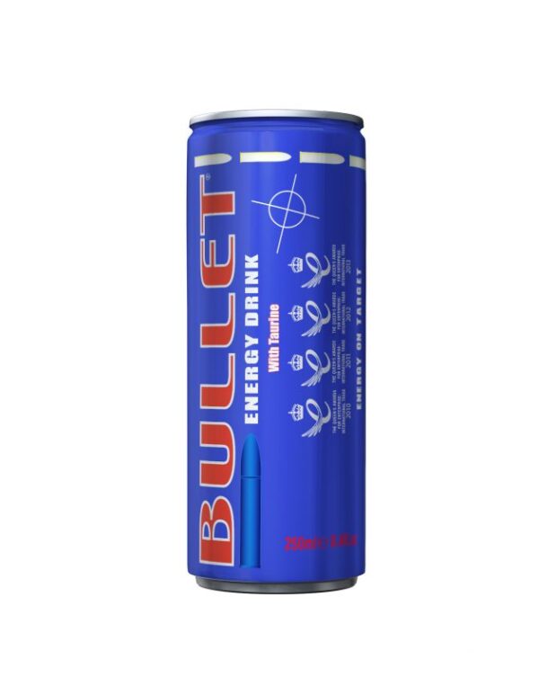 Bullet Energy Drink with Taurine- 250ml x 24