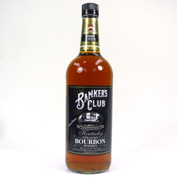 Banker's Club Kentucky Straight Bourbon Whiskey- 12 x 1L