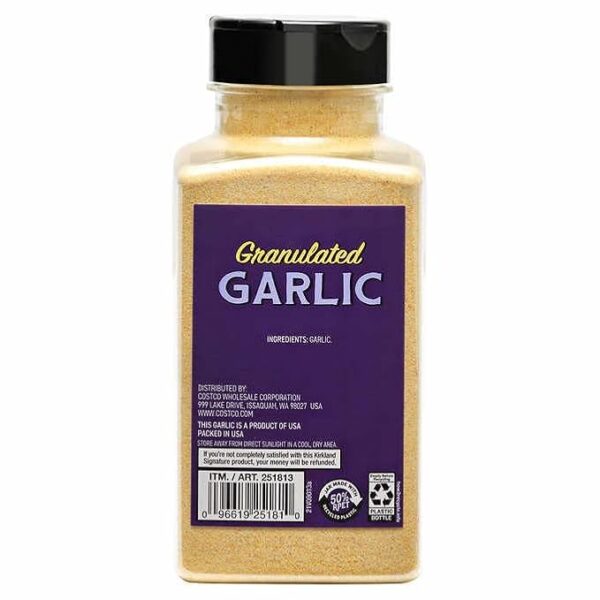 Kirkland Granulated Garlic- 510g x 1x 3 - Image 2