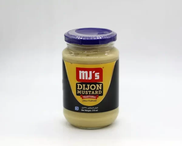 MJ's Dijon Mustard Traditional 370ml x 1 x 12