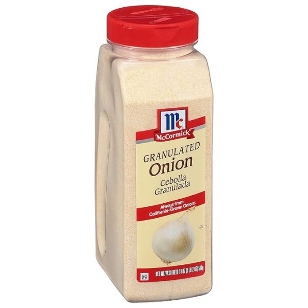 McCormick Granulated Onion- 510g x 1x3