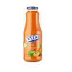 Vita Premium Carrot Peach Apple Juice - 1L X 8