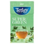 Tetley Super Green Detox- Mint- 4x20x2g