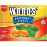 Woods' Peppermint Lozenges - Orange Flavour