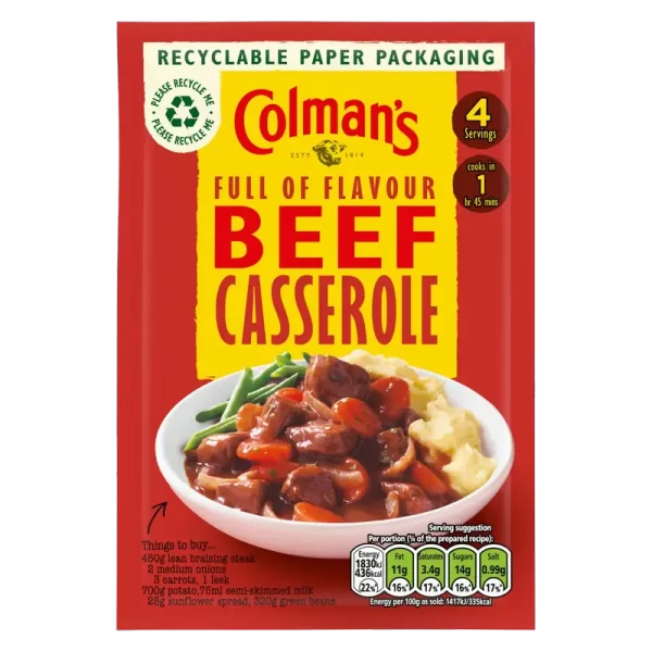 Colman's Beef Casserole 40g x 10