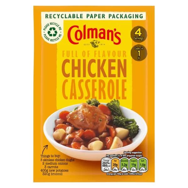 Colman's Chicken Casserole 40g x 16