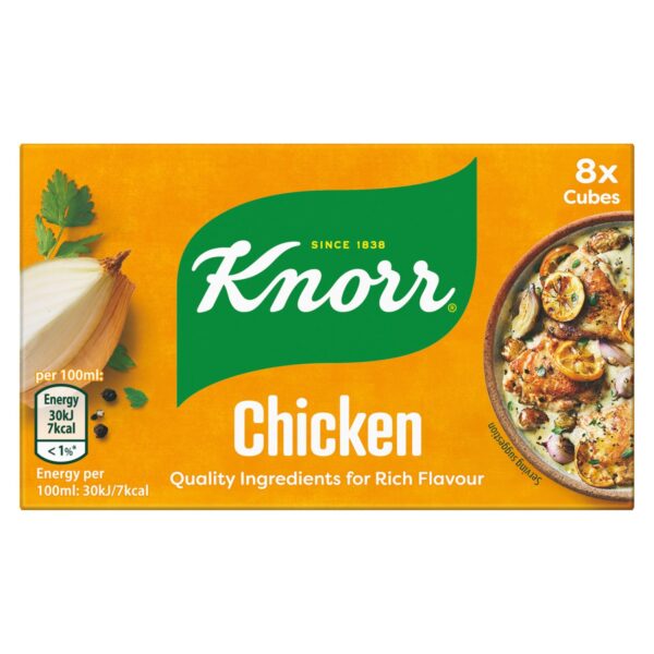 Knorr Chicken Stock Cubes 80g x 12