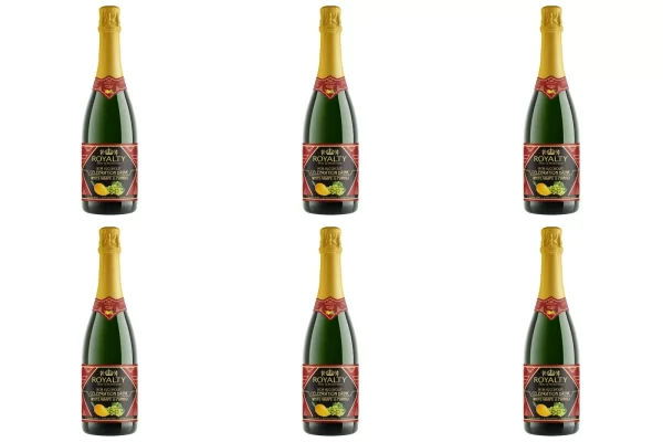 Royalty Non Alcoholic Celebration Drink- 750ml x 6 - Image 3