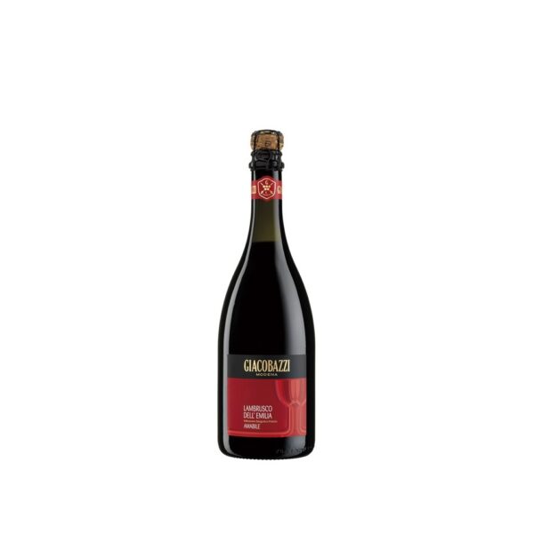 Giacobazzi Modena Lambrusco dell'Emilia IGT Sparkling – Sweet- 750ml x 6 - Image 3