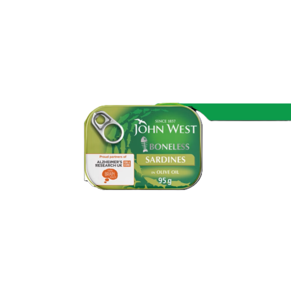 John West Boneless Sardines in Olive Oil- 95gx12