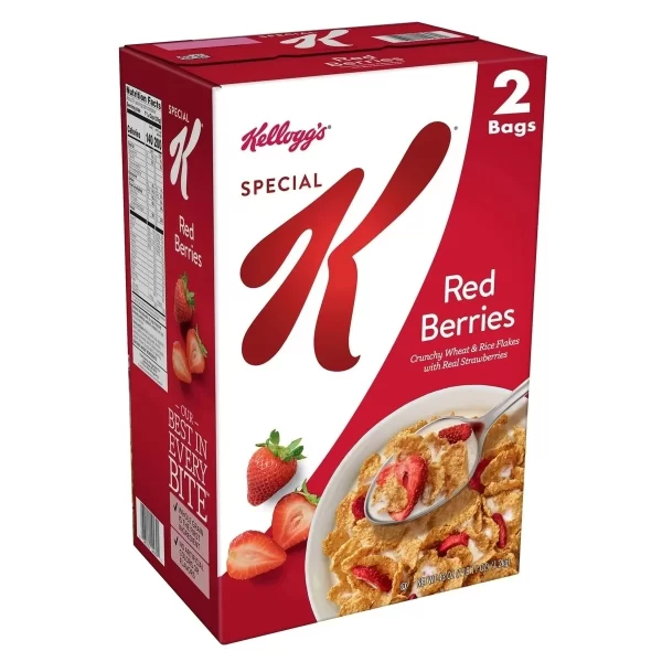 Kellogg's Special Red Berries 2 Bags- 1.07kg