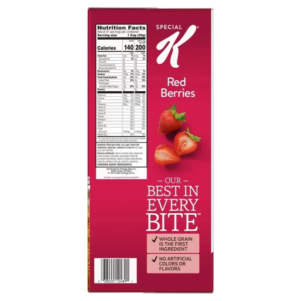 Kellogg's Special Red Berries 2 Bags- 1.07kg - Image 2