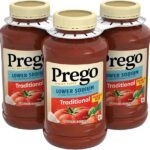 Prego Lower Sodium Italian Sauce- 1.28kgx3
