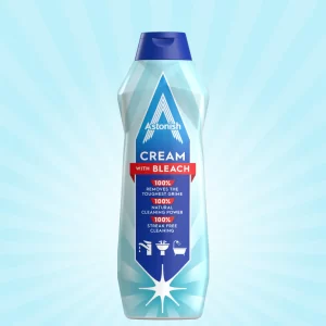 Astonish Cream Cleaner with Bleach- 6x500ml