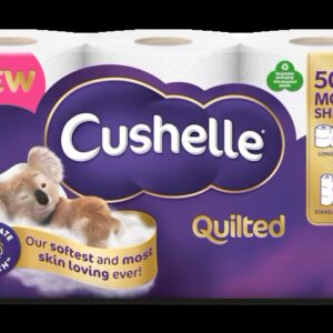 Cushelle Quilted Toilet Roll - 6 rolls x 4