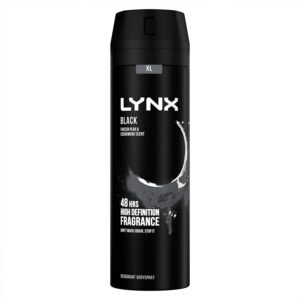 Lynx Body Spray Black- 250mlx6