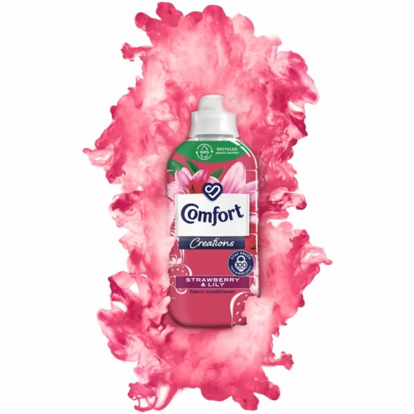 Comfort Fabric Conditioner(Strawberry & Lily)-900mlx 8 - Image 2