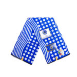 Blue Poker Dots Ankara Fabric- Wrapper